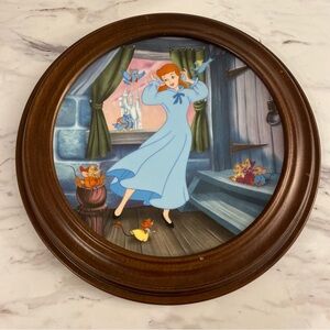 Vintage Disney Cinderella A‎ Dream Is A Wish Your Heart Makes collector plate